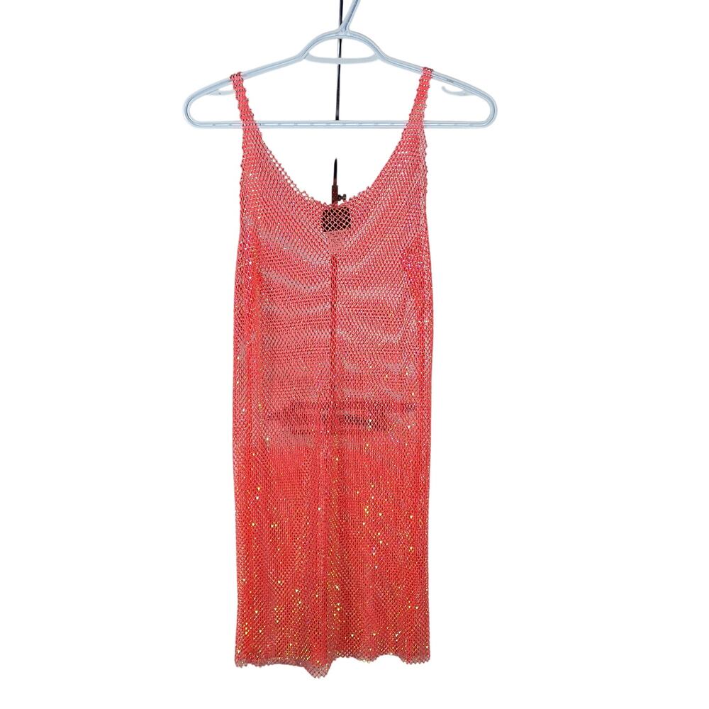 Santa Brands Rhinestone Pink Raspberry Sydney Dress OS - Picture 2 of 4